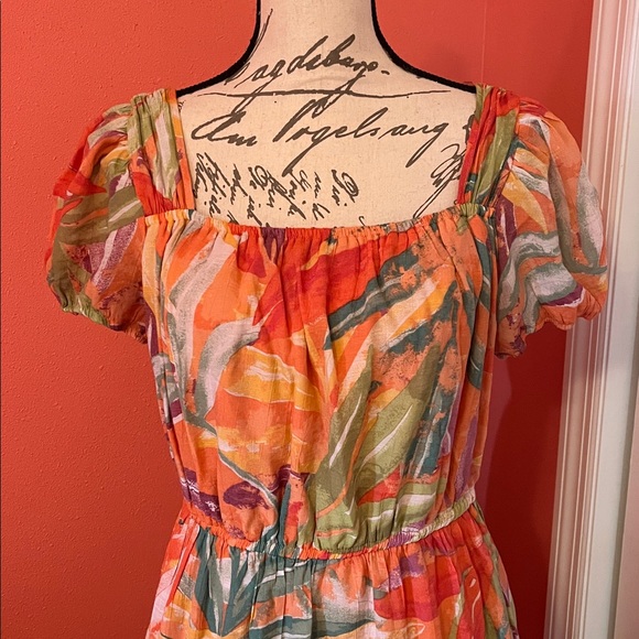 INDIGO ROSE Colorful Abstract Maxi Dress - Picture 2 of 6